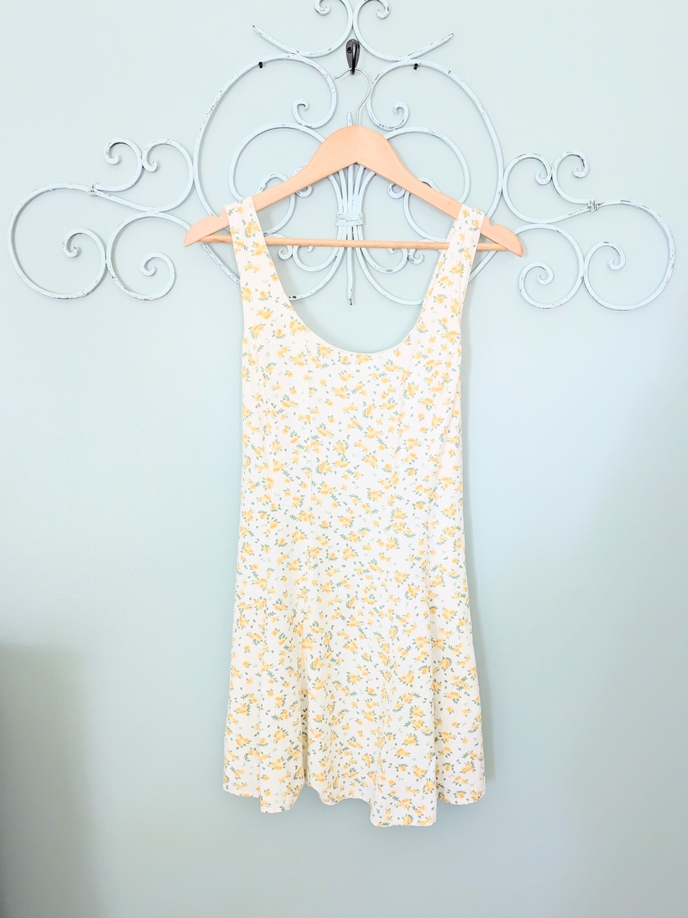 Sleeveless Floral Dress